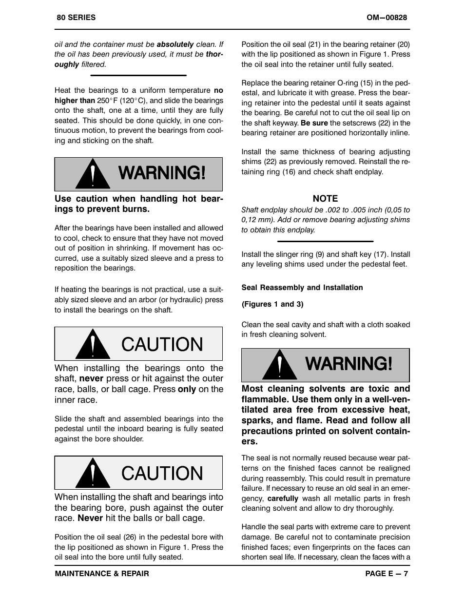 Gorman-Rupp Pumps 82H2-B 716064 and up User Manual | Page 25 / 30