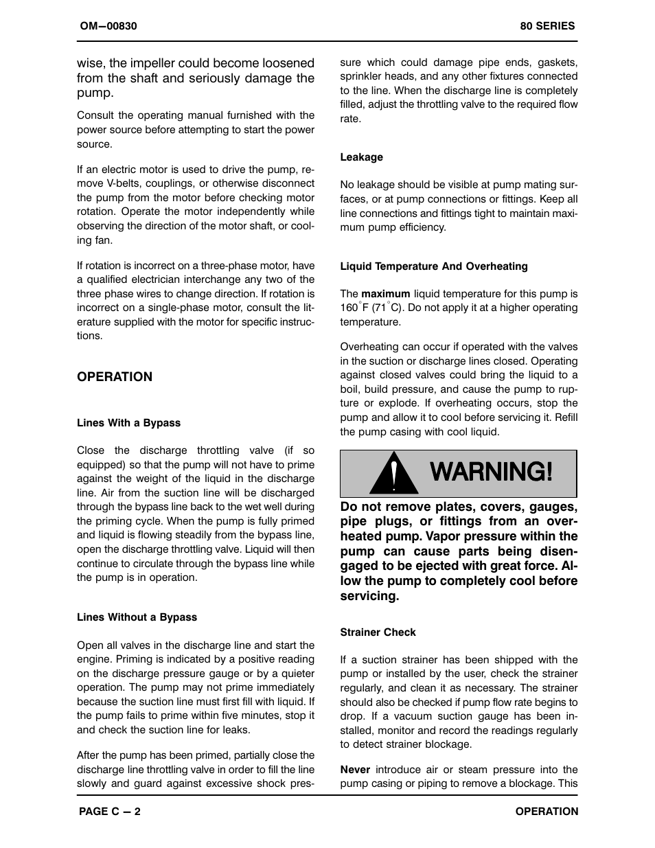 Gorman-Rupp Pumps 82H20-B 737048 and up User Manual | Page 15 / 30