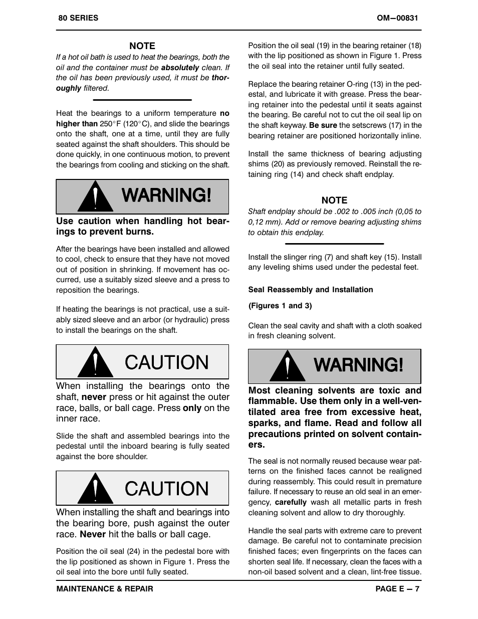 Gorman-Rupp Pumps 82H3-B 716123 and up User Manual | Page 26 / 30