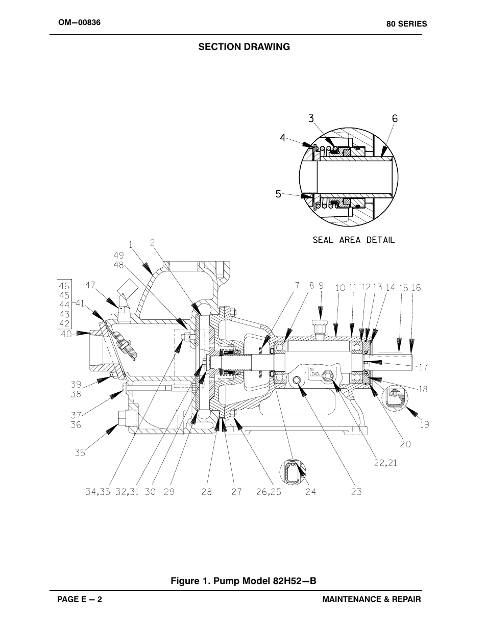 Gorman-Rupp Pumps 82H52-B 252751 thru 1325647 User Manual | Page 21 / 30