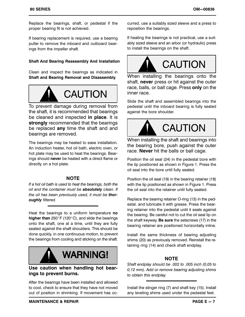 Gorman-Rupp Pumps 82H52-B 1325648 and up User Manual | Page 27 / 31
