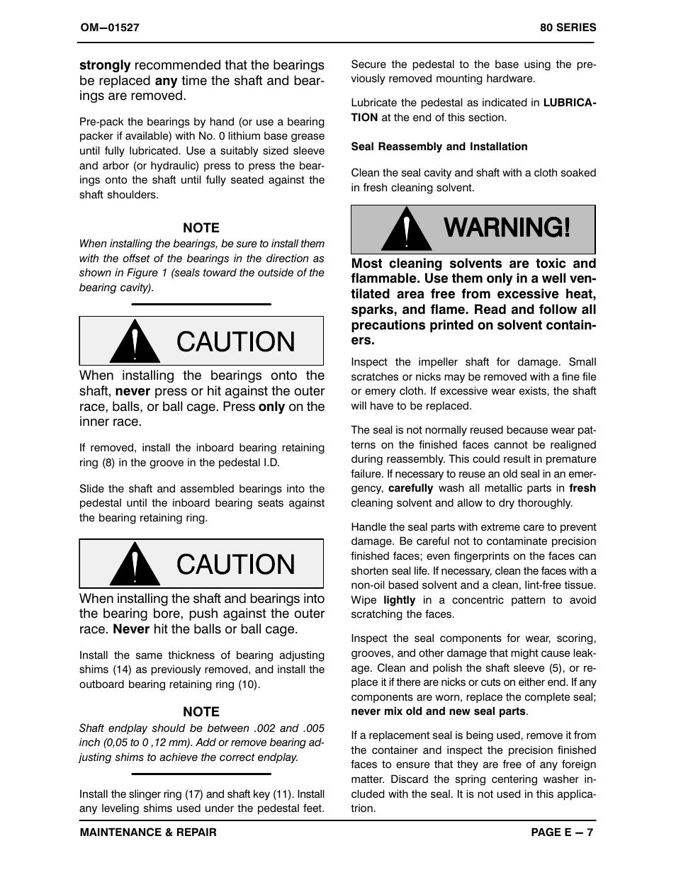 Gorman-Rupp Pumps 82D52-B 1244432 and up User Manual | Page 26 / 30