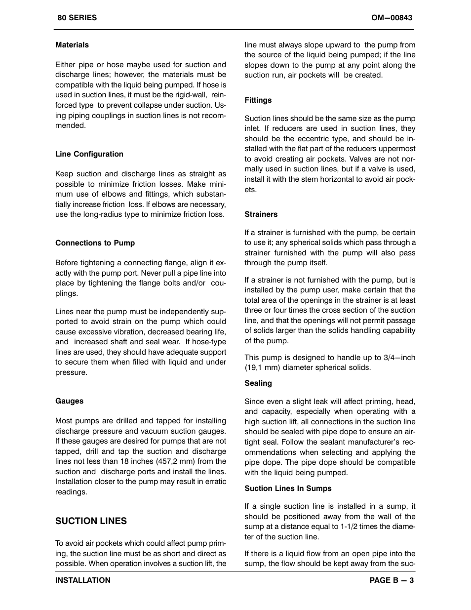 Gorman-Rupp Pumps 82E2-B 717191 and up User Manual | Page 10 / 31