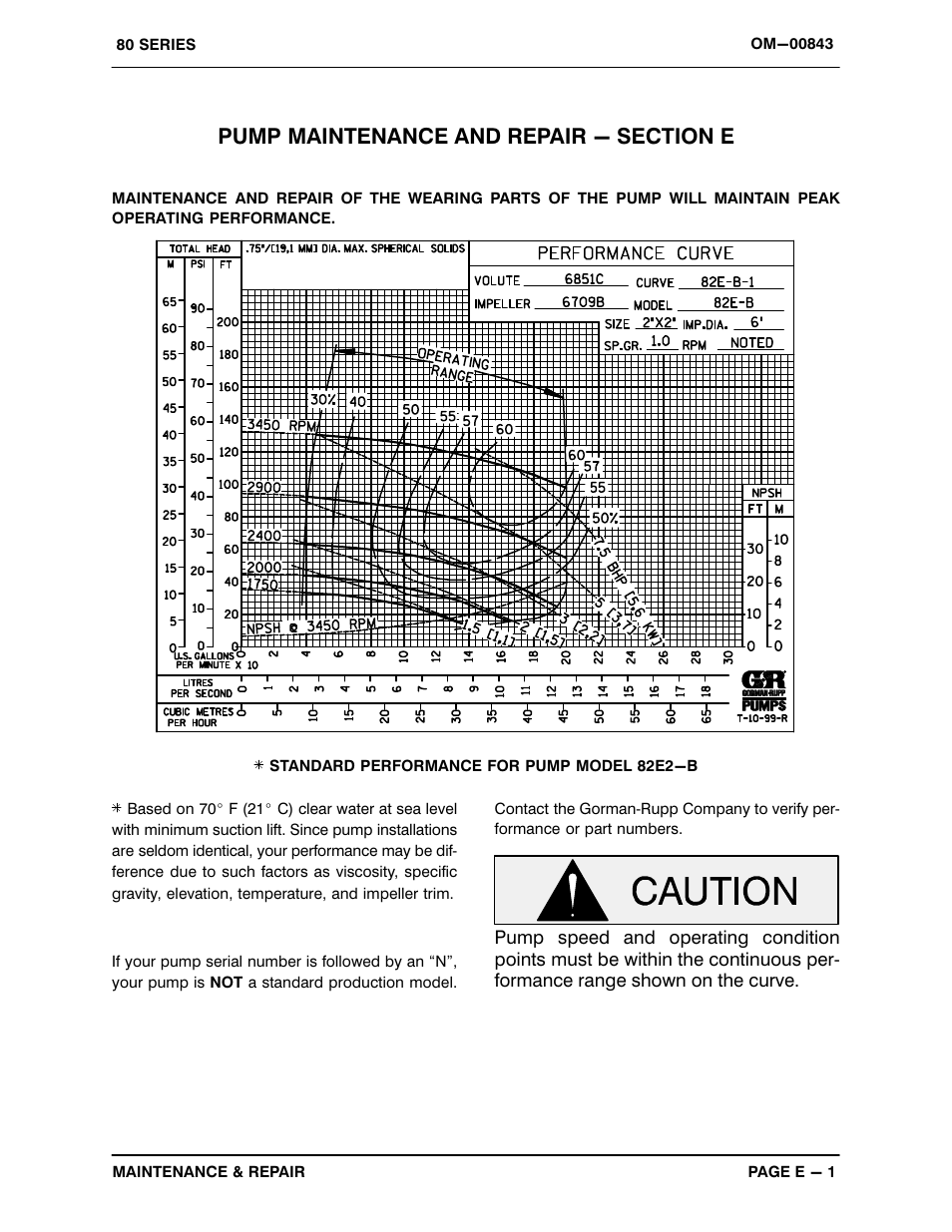 Gorman-Rupp Pumps 82E2-B 717191 and up User Manual | Page 20 / 31