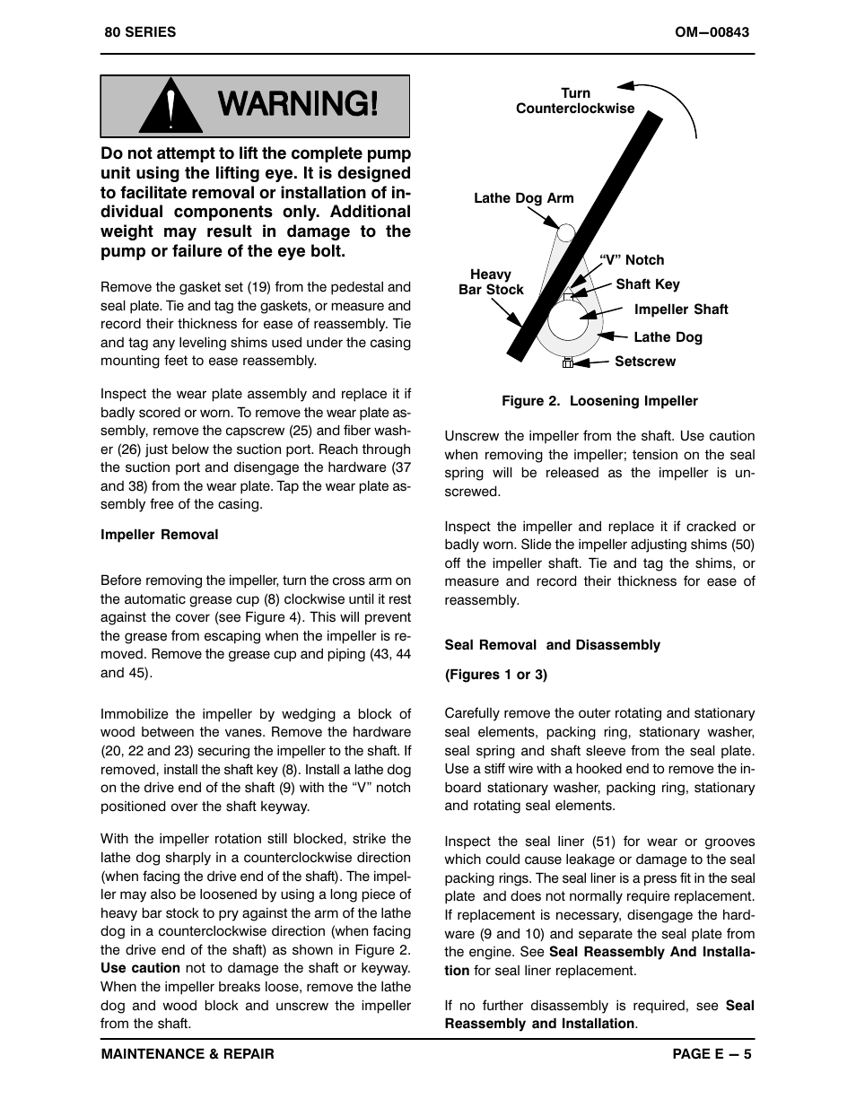 Gorman-Rupp Pumps 82E2-B 717191 and up User Manual | Page 24 / 31