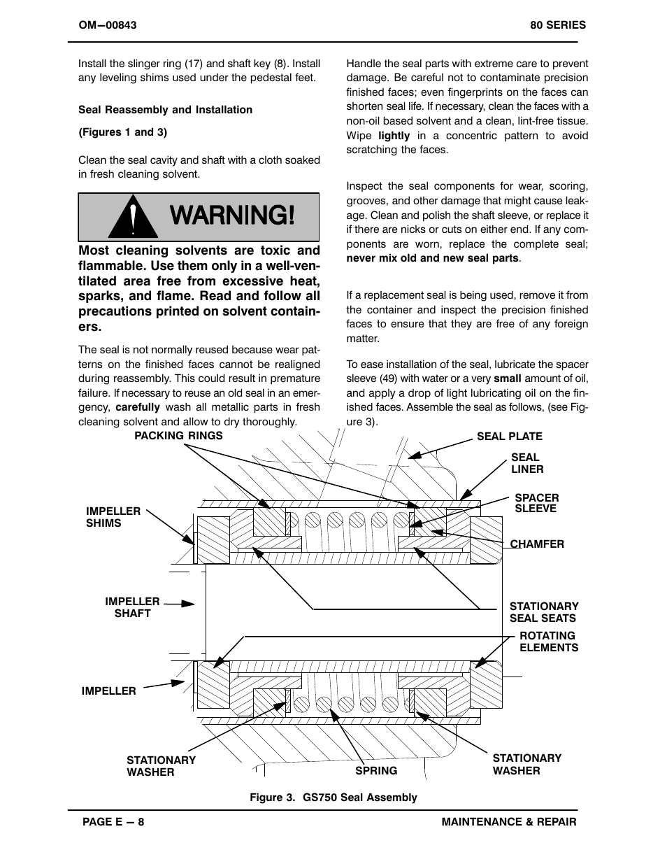 Gorman-Rupp Pumps 82E2-B 717191 and up User Manual | Page 27 / 31