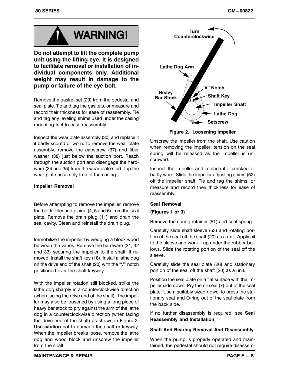 Gorman-Rupp Pumps 82E20-B 717487 and up User Manual | Page 23 / 29