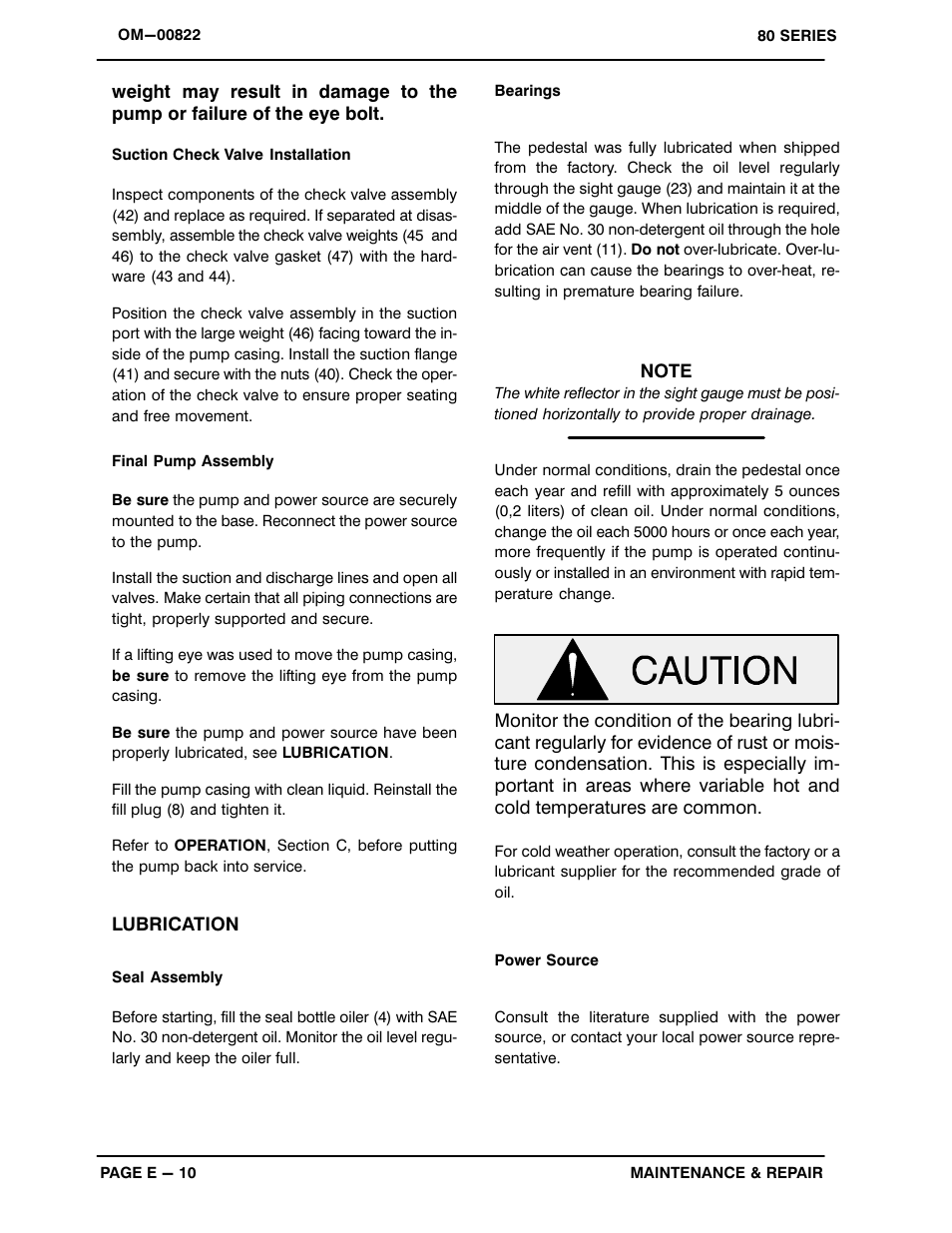 Gorman-Rupp Pumps 82E20-B 717487 and up User Manual | Page 28 / 29