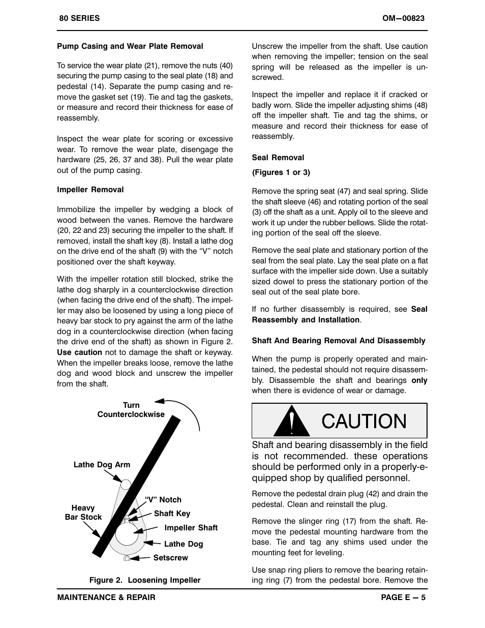 Gorman-Rupp Pumps 82E3-B 717465 and up User Manual | Page 24 / 30