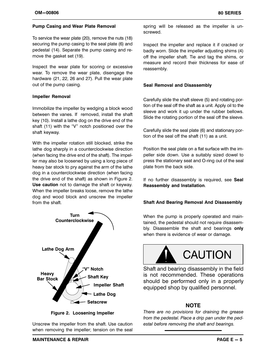 Gorman-Rupp Pumps 82D3-B 274955 and up User Manual | Page 24 / 30