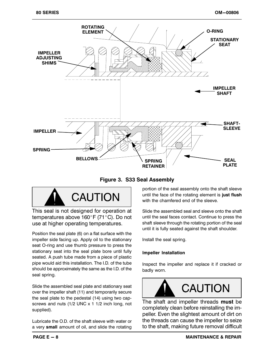 Gorman-Rupp Pumps 82D3-B 274955 and up User Manual | Page 27 / 30