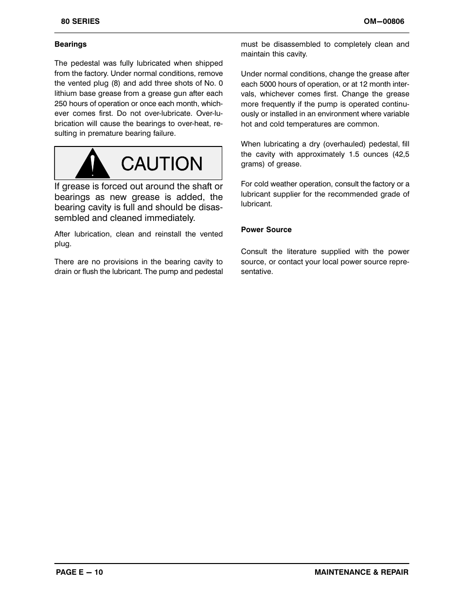 Gorman-Rupp Pumps 82D3-B 274955 and up User Manual | Page 29 / 30