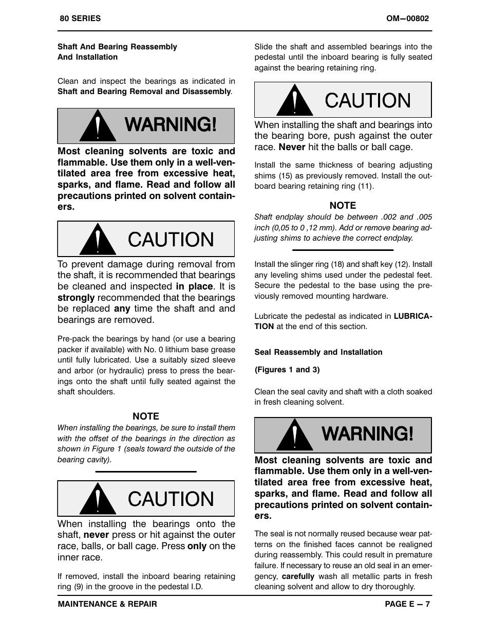 Gorman-Rupp Pumps 82D2-B 344003 and up User Manual | Page 25 / 30