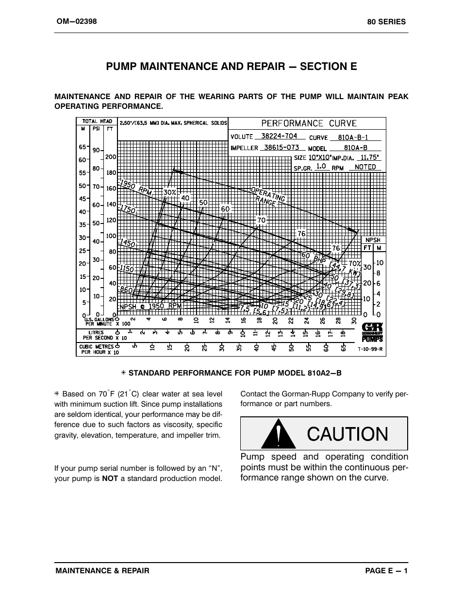 Gorman-Rupp Pumps 810A2-B 819132 and up User Manual | Page 22 / 32