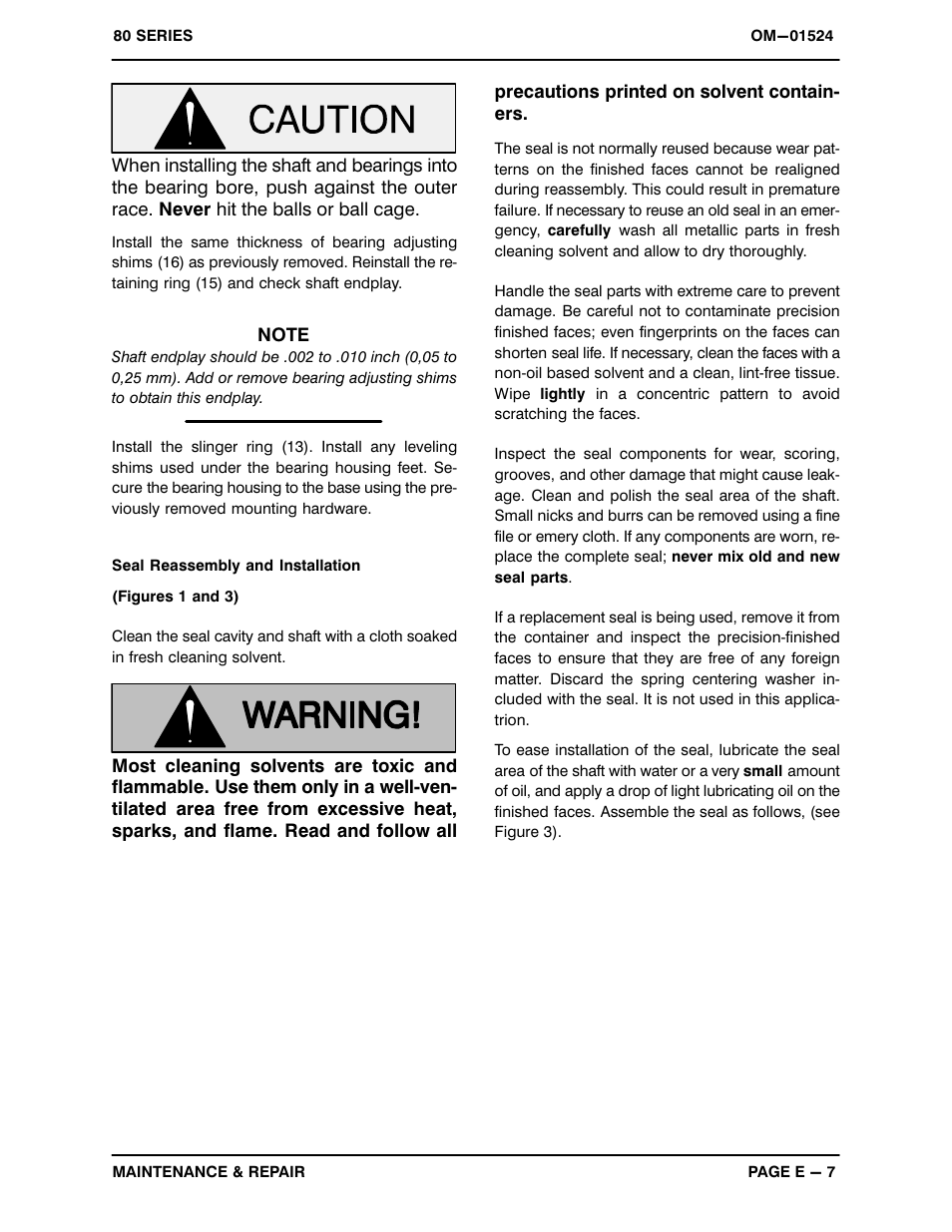 Gorman-Rupp Pumps 81 1/4A52-B 1287356 and up User Manual | Page 26 / 29