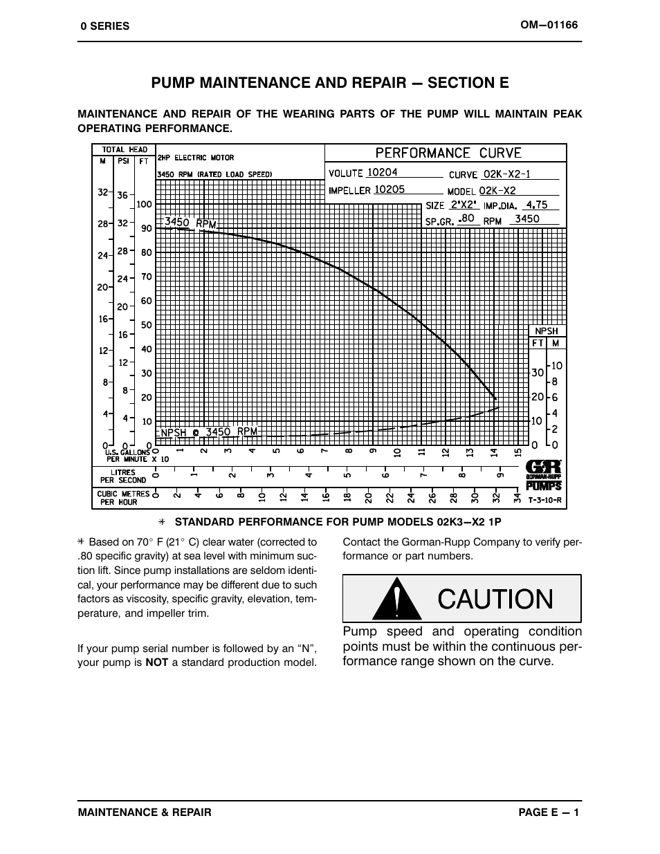 Gorman-Rupp Pumps 02K3-X2 1P 312560 and up User Manual | Page 19 / 26