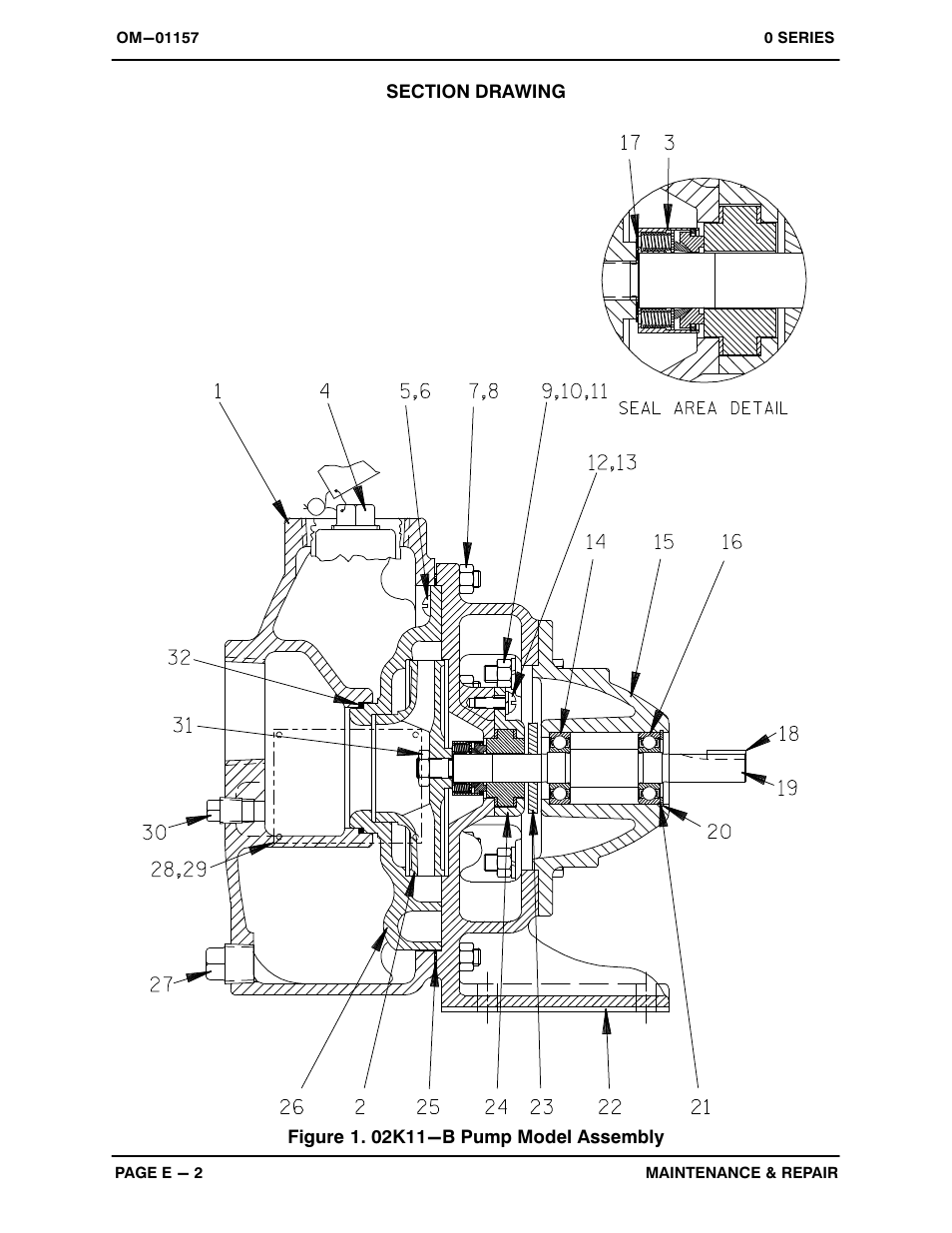 Gorman-Rupp Pumps 02K11-B 740364 and up User Manual | Page 21 / 30