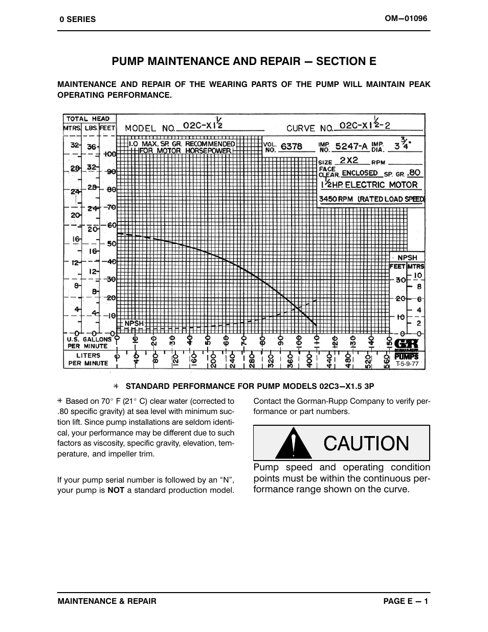 Gorman-Rupp Pumps 02C3-X1.5 3P 254340 and up User Manual | Page 19 / 26