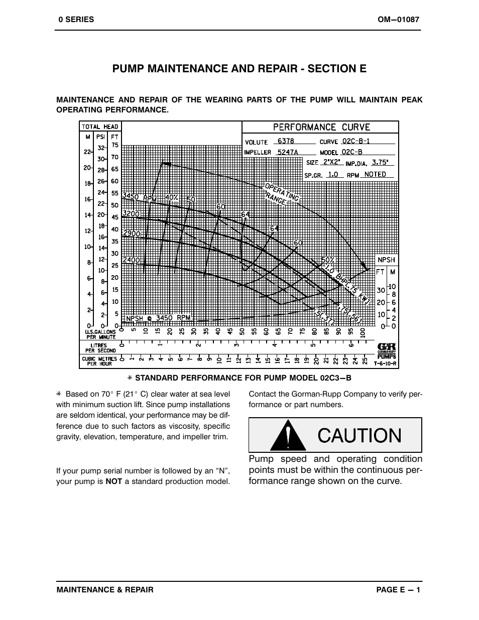 Gorman-Rupp Pumps 02C3-B 259749 and up User Manual | Page 20 / 29