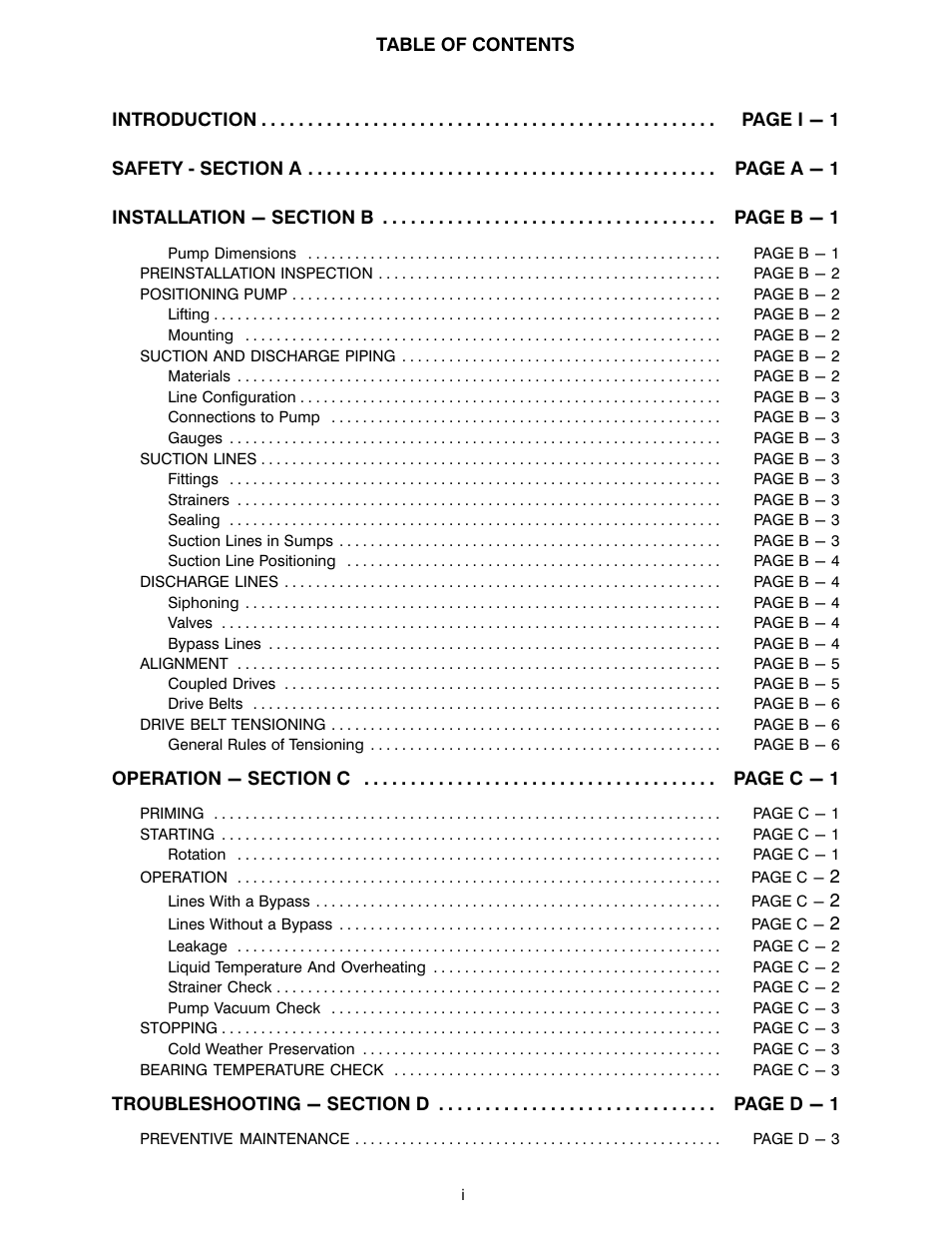 Gorman-Rupp Pumps 04C3-B 407671 and up User Manual | Page 3 / 31