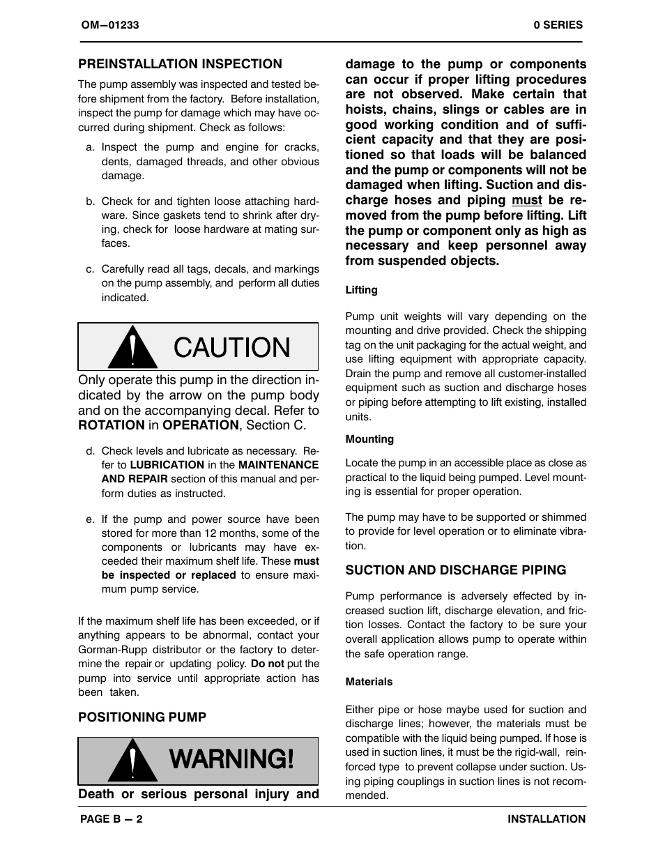 Gorman-Rupp Pumps 04C52-B 1399307 and up User Manual | Page 9 / 30