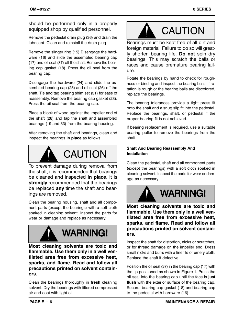 Gorman-Rupp Pumps 06B20-B 806819 and up User Manual | Page 25 / 31