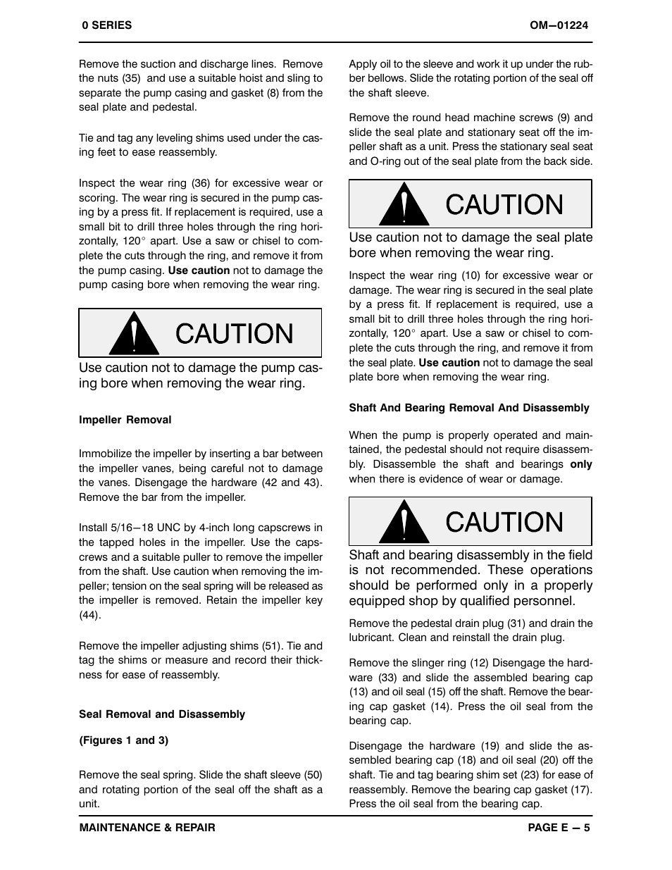 Gorman-Rupp Pumps 06B3-B 806819 and up User Manual | Page 25 / 31