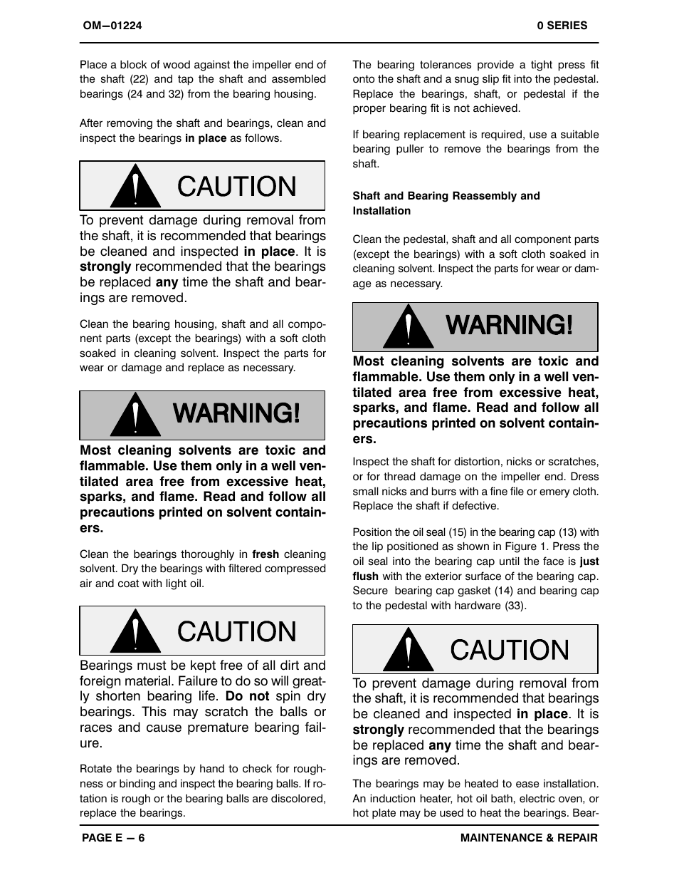 Gorman-Rupp Pumps 06B3-B 806819 and up User Manual | Page 26 / 31