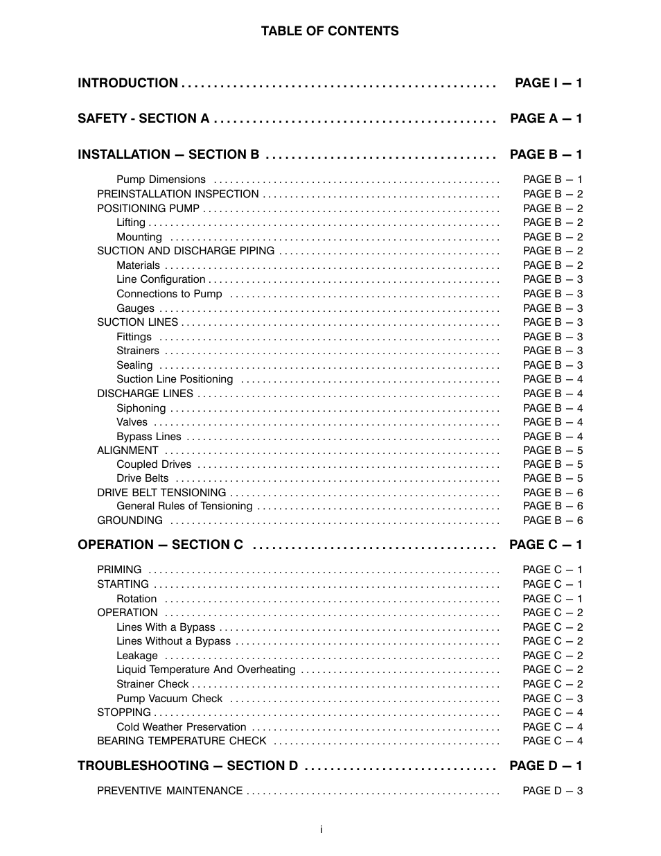 Gorman-Rupp Pumps 06B3-B 806819 and up User Manual | Page 3 / 31