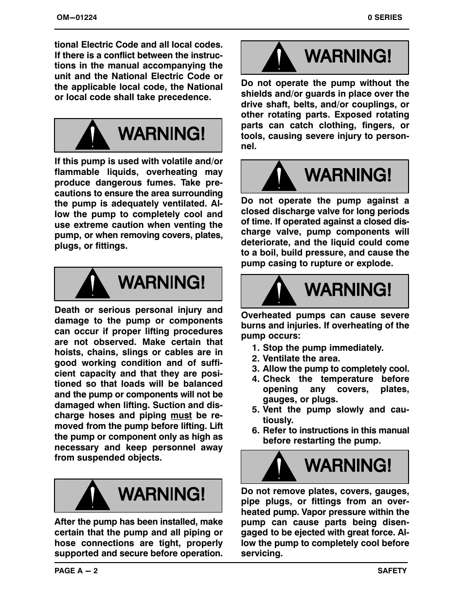 Gorman-Rupp Pumps 06B3-B 806819 and up User Manual | Page 7 / 31