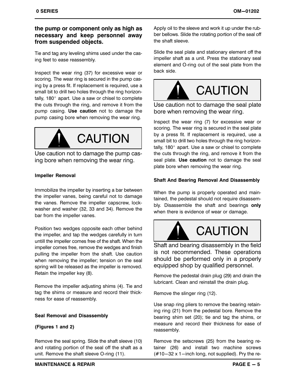 Gorman-Rupp Pumps 03J1-B 713013 and up User Manual | Page 25 / 32