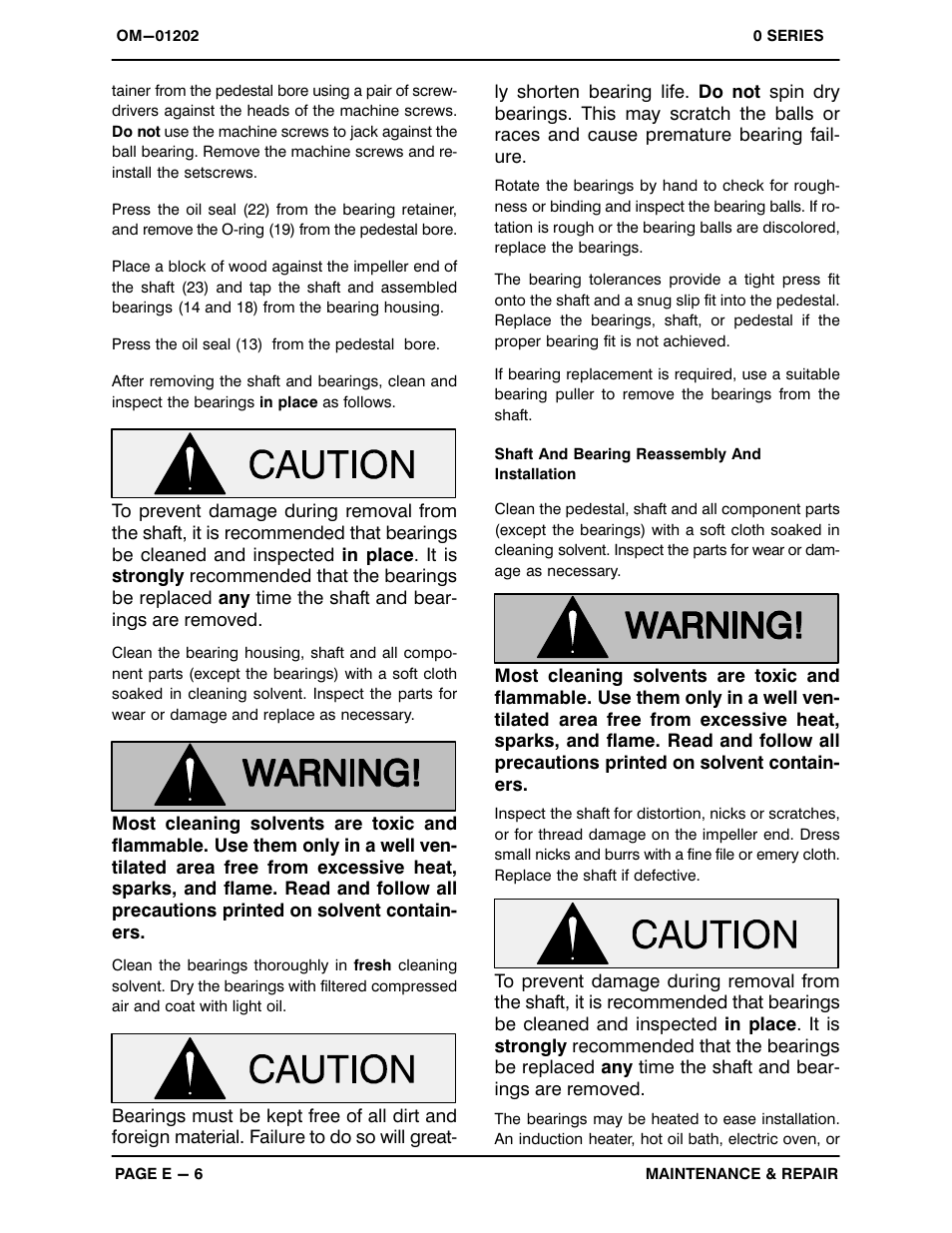 Gorman-Rupp Pumps 03J1-B 713013 and up User Manual | Page 26 / 32