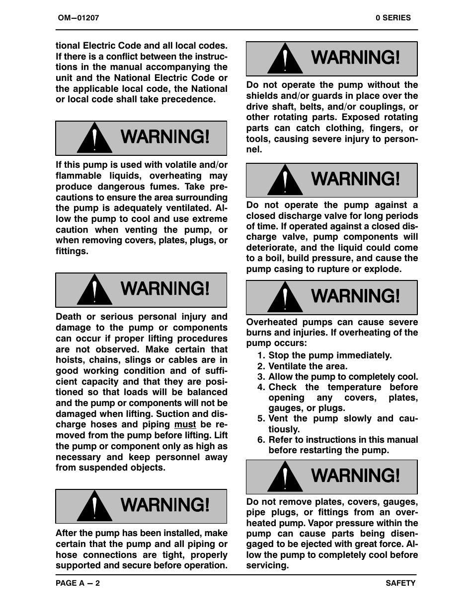 Gorman-Rupp Pumps 04A3-B 818101 and up User Manual | Page 7 / 31