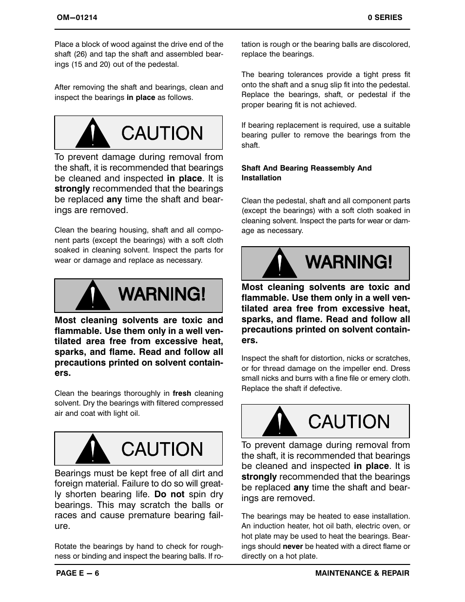 Gorman-Rupp Pumps 04B3-B 806819 and up User Manual | Page 26 / 31