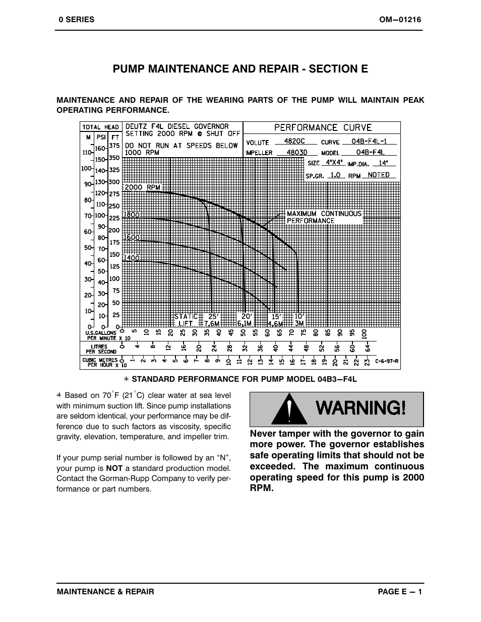 Gorman-Rupp Pumps 04B3-F4L 1316966 and up User Manual | Page 21 / 35