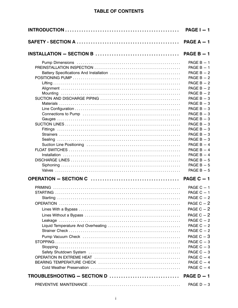 Gorman-Rupp Pumps 04B3-F4L 1316966 and up User Manual | Page 3 / 35