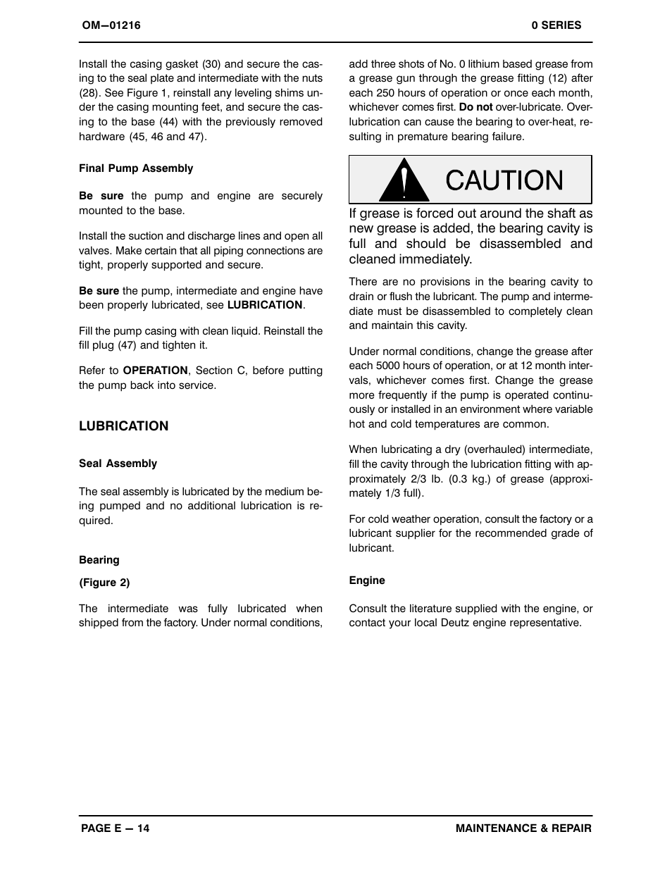 Gorman-Rupp Pumps 04B3-F4L 1316966 and up User Manual | Page 34 / 35