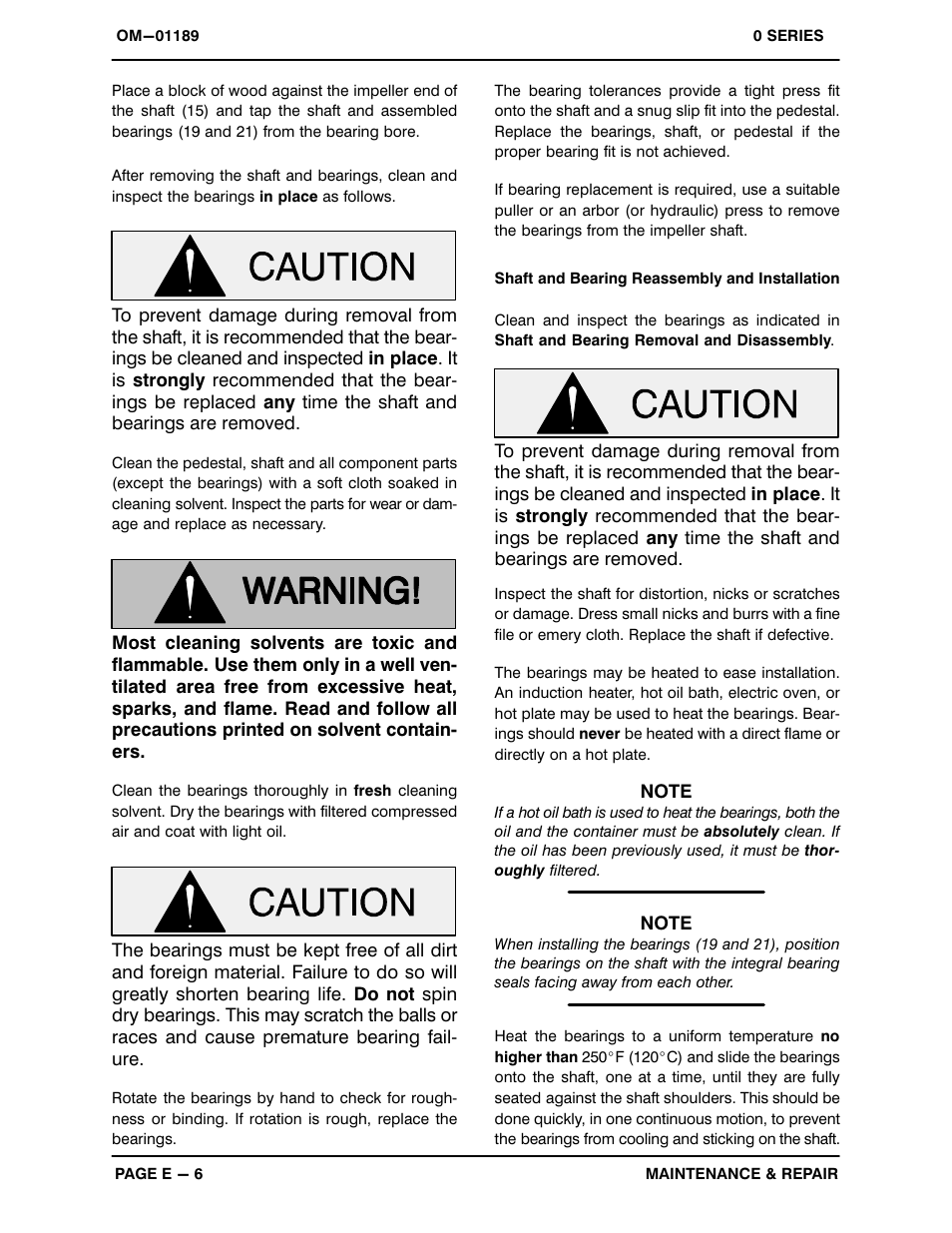 Gorman-Rupp Pumps 03F3-B 463273 and up User Manual | Page 25 / 30