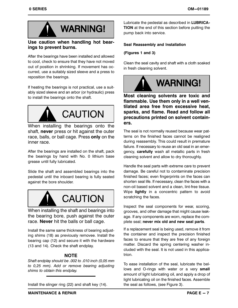 Gorman-Rupp Pumps 03F3-B 463273 and up User Manual | Page 26 / 30