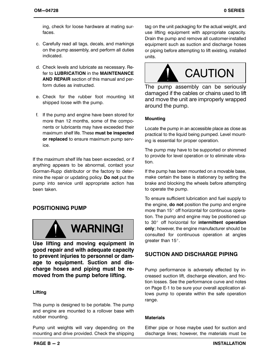 Gorman-Rupp Pumps 03H1-GX390 1178614 and up User Manual | Page 9 / 29