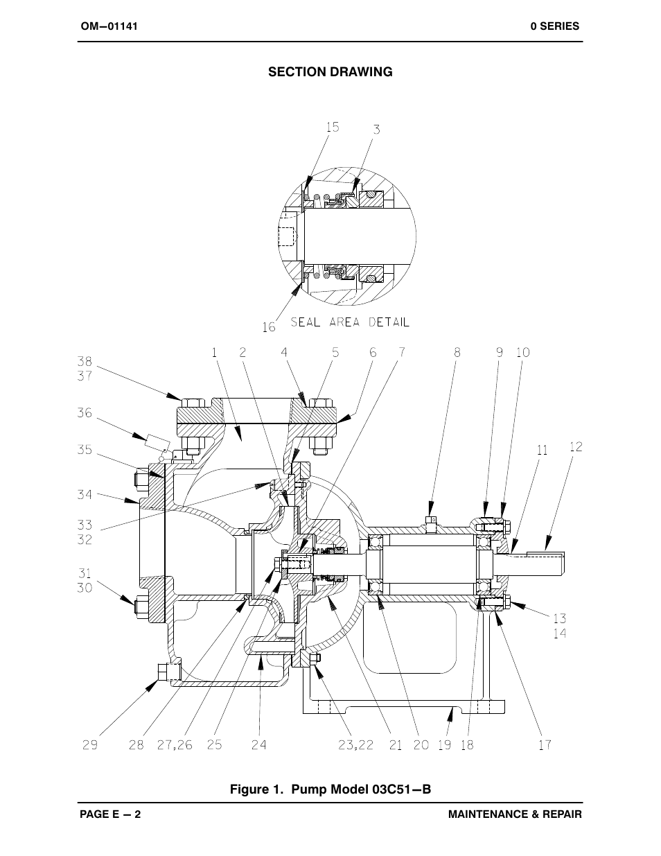 Gorman-Rupp Pumps 03C51-B 1341129 and up User Manual | Page 21 / 29