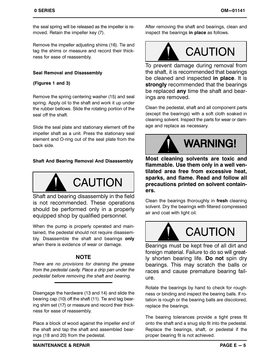 Gorman-Rupp Pumps 03C51-B 1341129 and up User Manual | Page 24 / 29