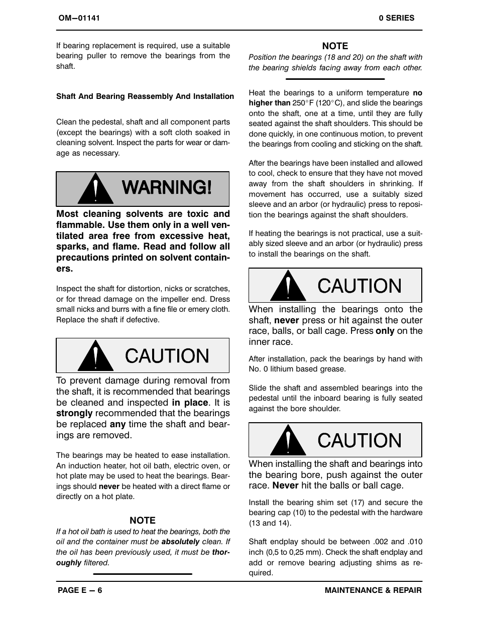 Gorman-Rupp Pumps 03C51-B 1341129 and up User Manual | Page 25 / 29