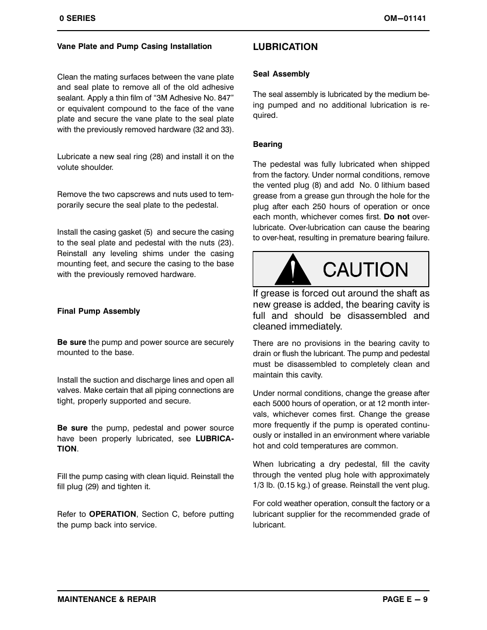 Gorman-Rupp Pumps 03C51-B 1341129 and up User Manual | Page 28 / 29