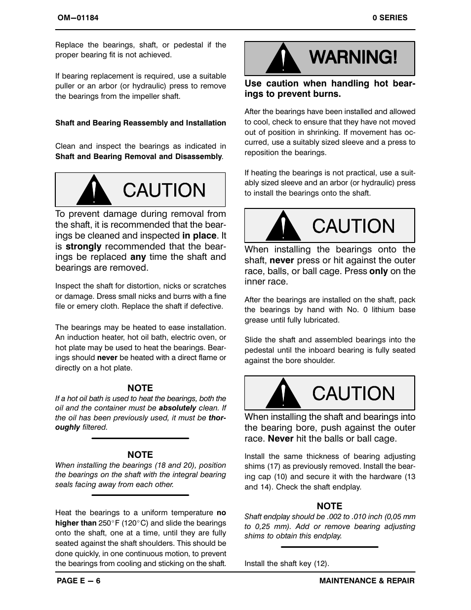 Gorman-Rupp Pumps 03C31-B 594106 and up User Manual | Page 25 / 29