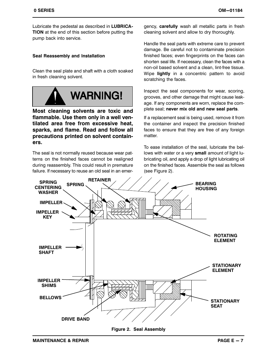 Gorman-Rupp Pumps 03C31-B 594106 and up User Manual | Page 26 / 29