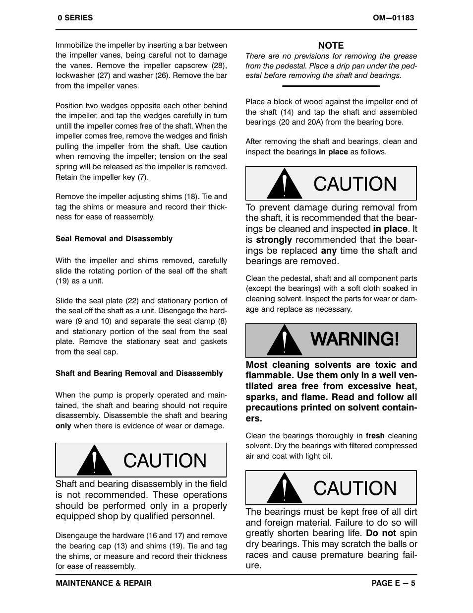 Gorman-Rupp Pumps 03C11-B 741793 and up User Manual | Page 24 / 29