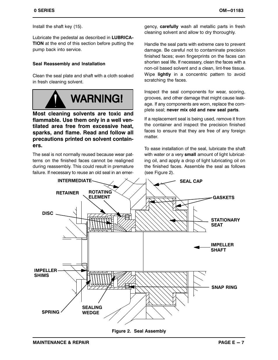 Gorman-Rupp Pumps 03C11-B 741793 and up User Manual | Page 26 / 29