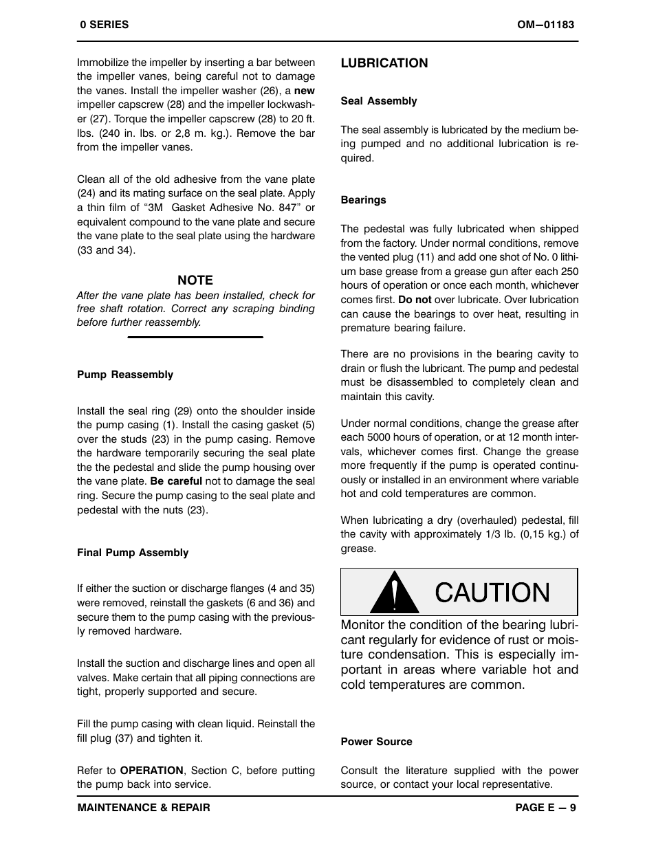 Gorman-Rupp Pumps 03C11-B 741793 and up User Manual | Page 28 / 29