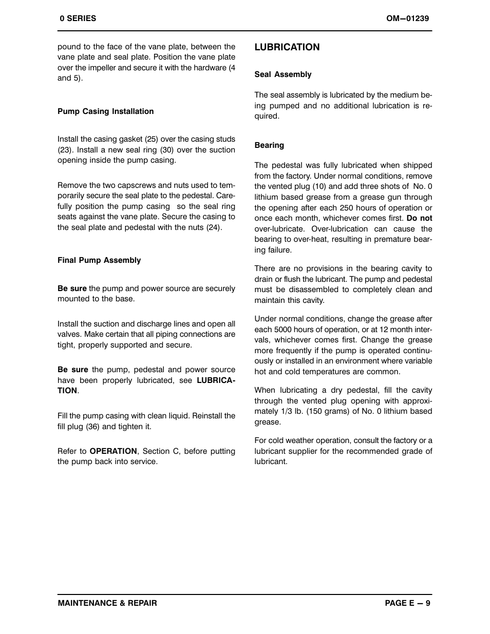 Gorman-Rupp Pumps 03B51-B 1371962 and up User Manual | Page 28 / 29